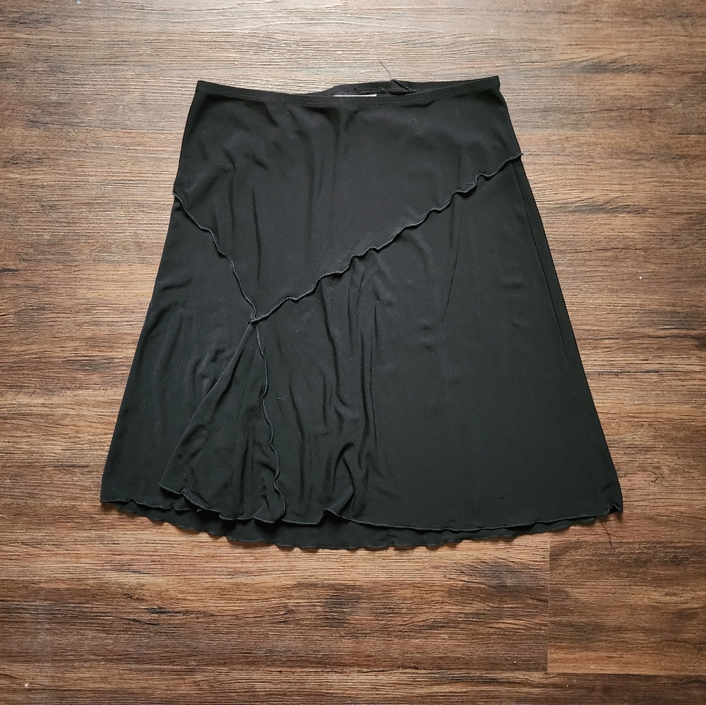 Classic Black A-Line Women's Skirt
